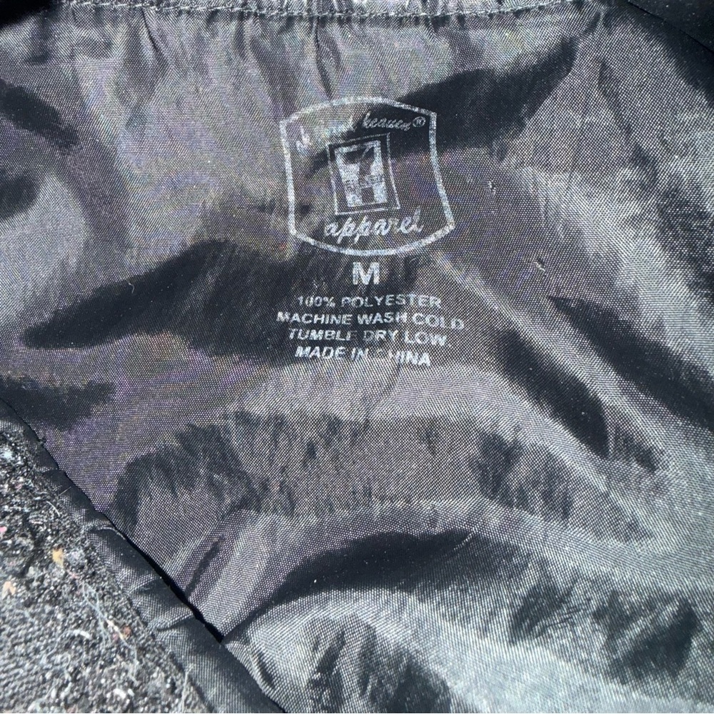 7-Eleven Black Quilted Puff Jacket | Sz M - Picture 3 of 4